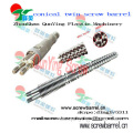 China tornillos dobles e individuales y cónico para tubo Pp Pvc Abs extrusora tornillo barril barriles